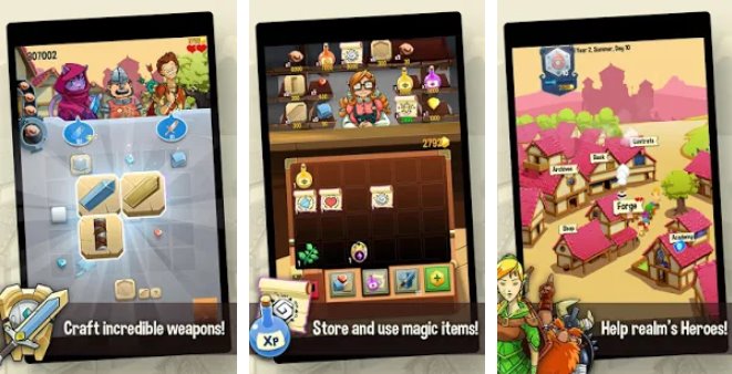 Gameplay screenshot from puzzle forge 2 for Android