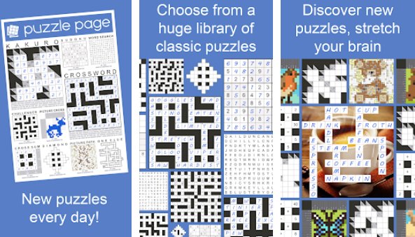 Gameplay screenshot from puzzle page for Android