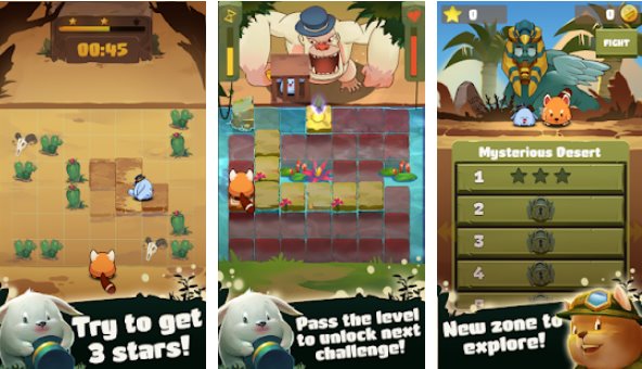 Gameplay screenshot from puzzle wonderland for Android