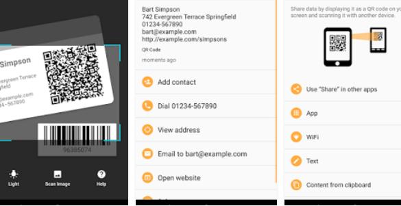 Gameplay screenshot from qr and barcode reader pro for Android