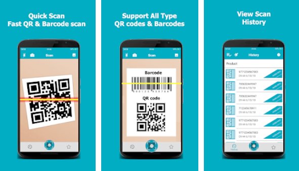 Gameplay screenshot from qr barcode scanner pro for Android