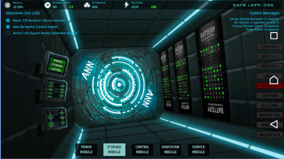 Gameplay screenshot from quaser for Android