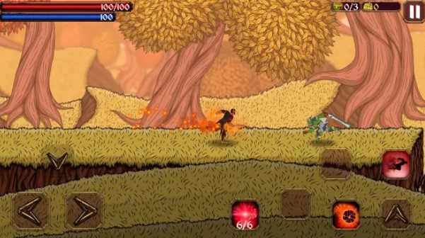 Gameplay screenshot from quest of wizard for Android