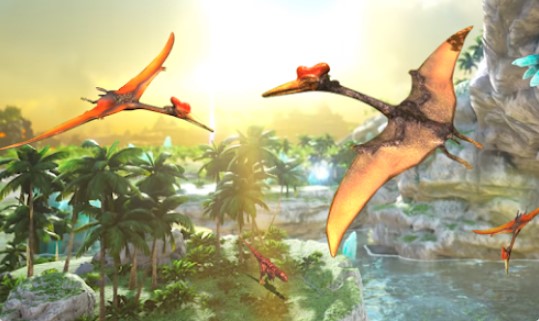 Gameplay screenshot from quetzalcoatlus simulator for Android