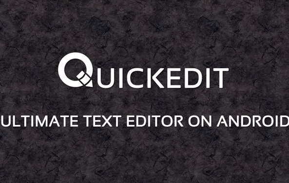 Quickedit tekst editor pro