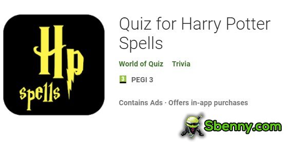 quiz for harry potter spells