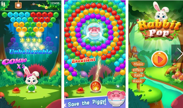 rabbit pop bubble mania