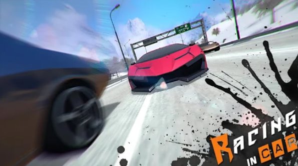 Gameplay screenshot from racing in car 3d for Android