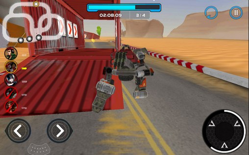 Gameplay screenshot from racing tank 2 for Android