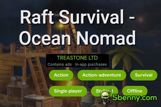 raft survival ocean nomad