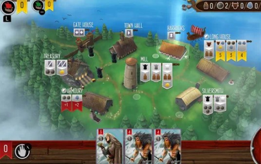 Gameplay screenshot from raiders of the north sea for Android