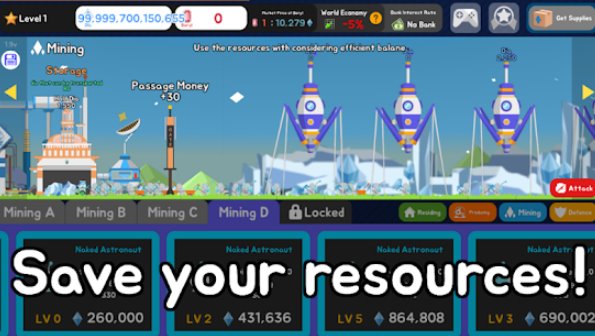 Gameplay screenshot from raising your stars new world for Android