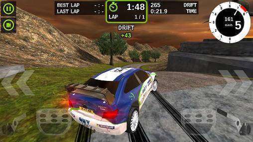 Gameplay screenshot from rally racer dirt for Android