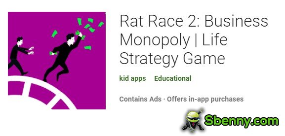 Rat Race 2 gioco di strategia di vita monopolio aziendale