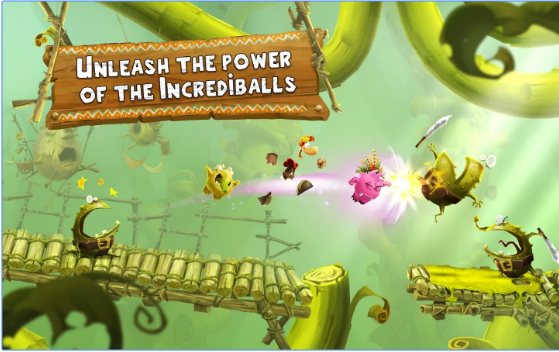 Gameplay screenshot from rayman adventures for Android