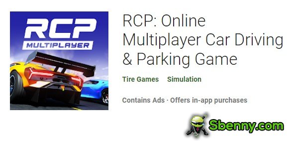 rcp многопользовательская онлайн-игра о вождении и парковке автомобиля