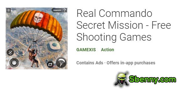 jogos de tiro livre de missão secreta de comando real