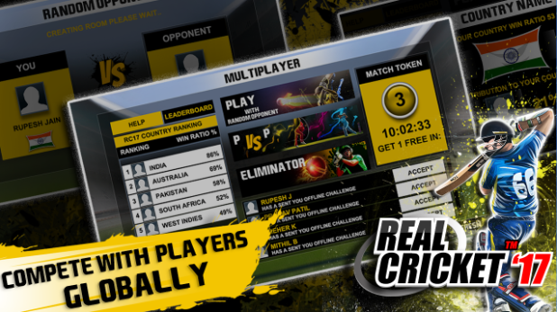 Gameplay screenshot from real cricket 17 for Android