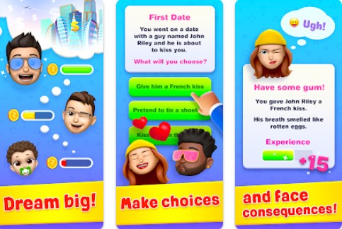 Gameplay screenshot from real life idle virtual sim for Android