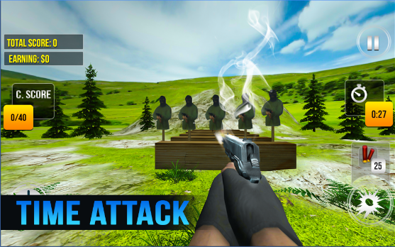 Gameplay screenshot from real shooting 3d 2016 for Android