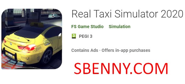 simulateur de taxi réel 2020
