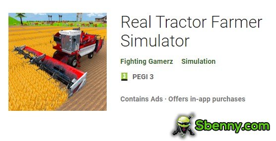 vero simulatore di agricoltore di trattori