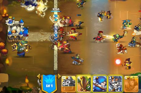 Gameplay screenshot from realm wars for Android