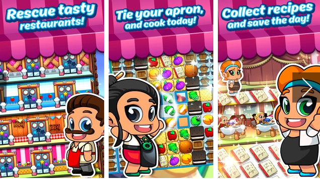 Gameplay screenshot from recipe rescue for Android