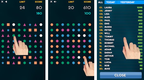 Gameplay screenshot from rectangles pro for Android