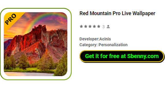  Red Mountain Pro Live Wallpaper APK