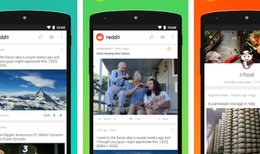 Gameplay screenshot from reddit top trending content news memes and gifs for Android