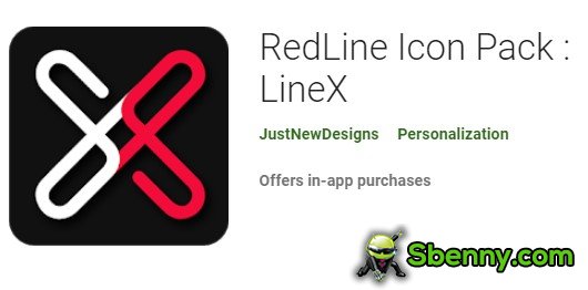 paquete de iconos redline linex