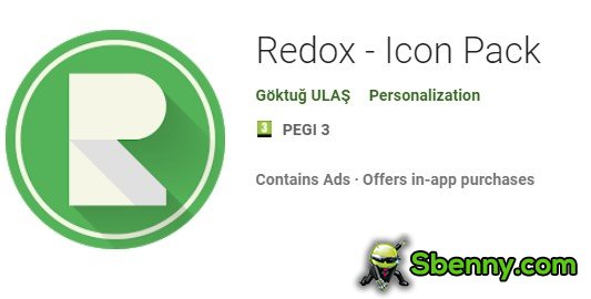 pacchetto di icone redox