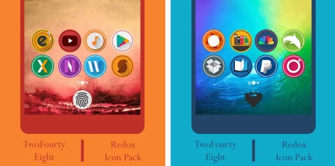 paquete de iconos redox MOD APK Android