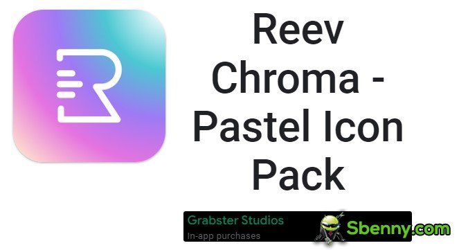 Reev Chroma pastelowy pakiet ikon