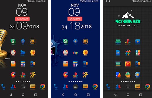 paquete de iconos reflectores MOD APK Android