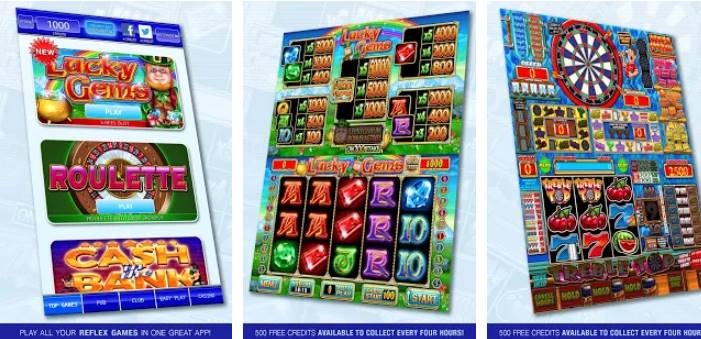 Gameplay screenshot from reflex gaming fruit machines for Android