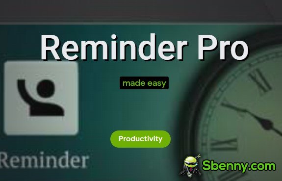 reminder pro