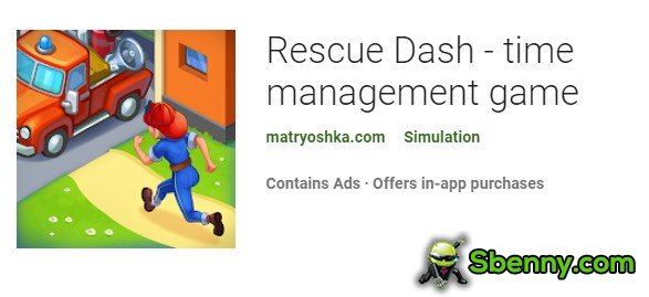 rescue dash time management game