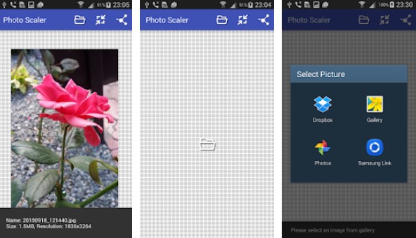 resize photo MOD APK Android