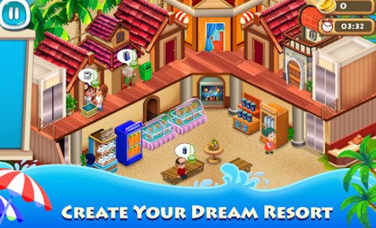 resort empire hotel simulation games MOD APK Android