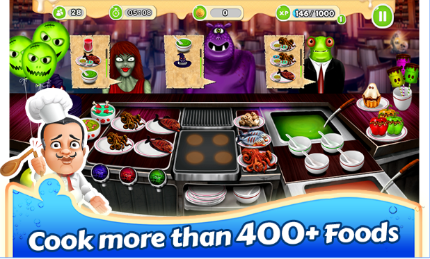 Gameplay screenshot from restaurant mania for Android