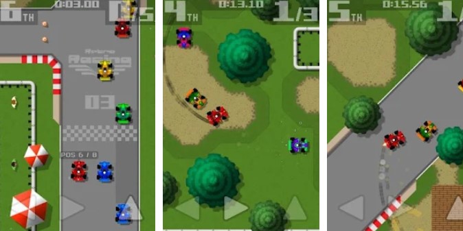 retro racing MOD APK Android