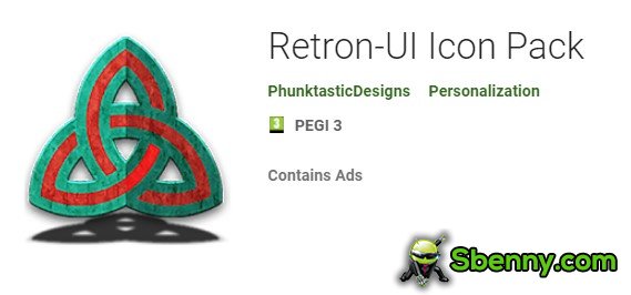 pacchetto di icone dell'interfaccia utente retron