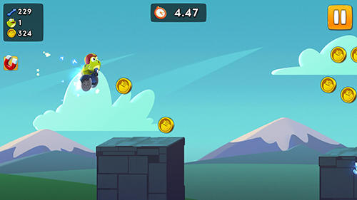 Gameplay screenshot from ride With the Frog for Android
