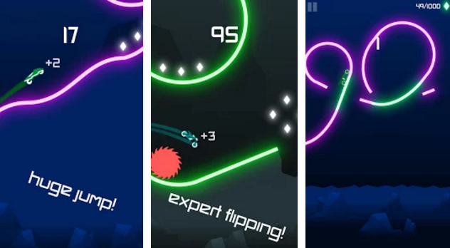 Gameplay screenshot from rider for Android