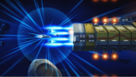 Gameplay screenshot from rigid force redux for Android