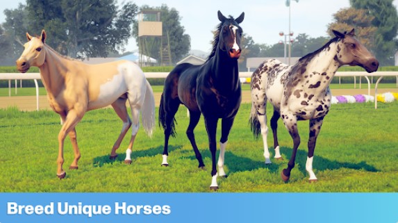 Gameplay screenshot from rival stars horse racing for Android