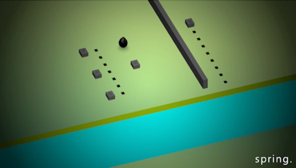 Gameplay screenshot from river ambiance puzzle for Android