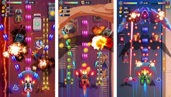 Gameplay screenshot from road rampage racing and shooting to revenge for Android